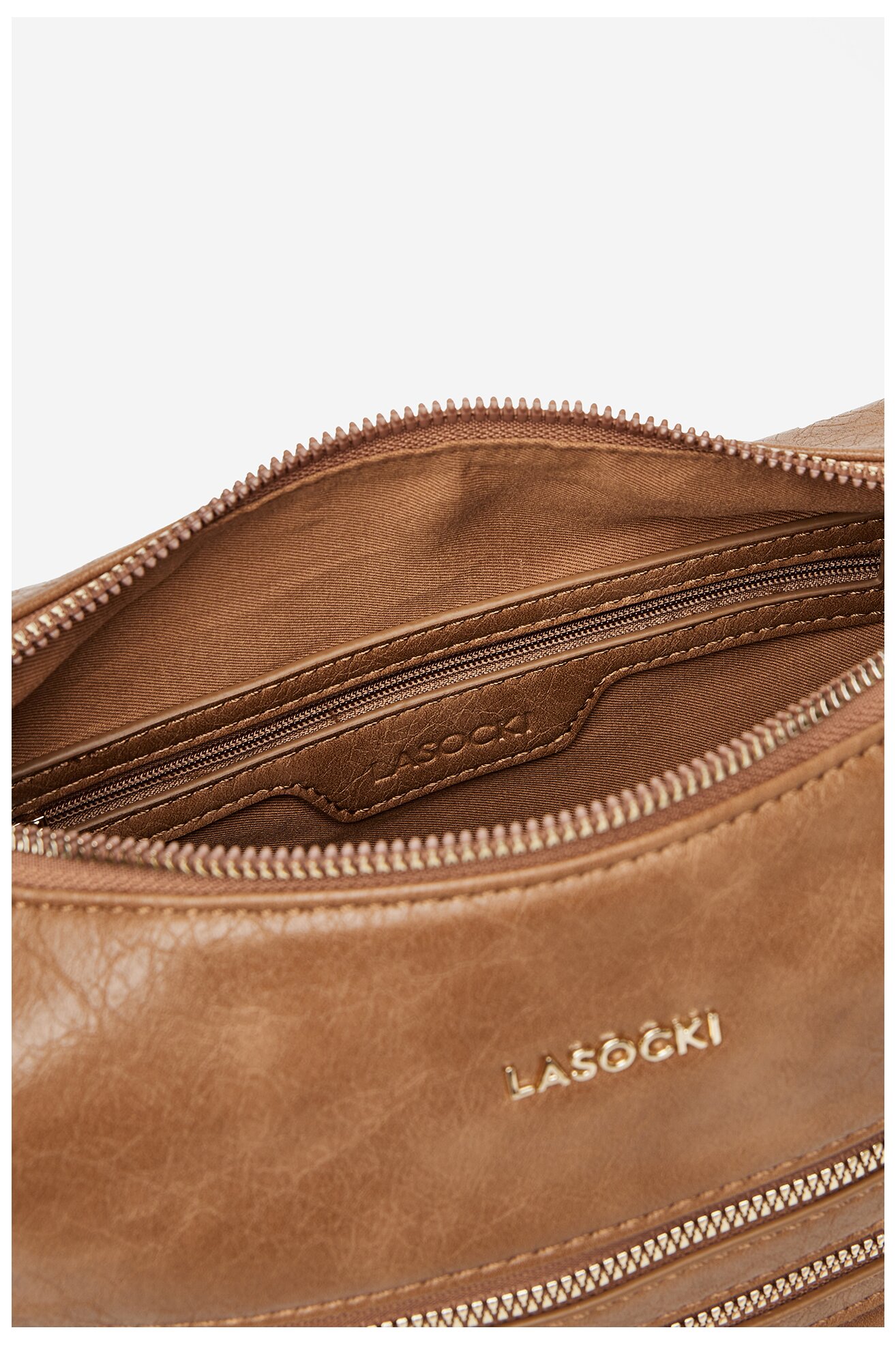 Дамска чанта Lasocki C-LSK-L-010-08 КАФЯВ