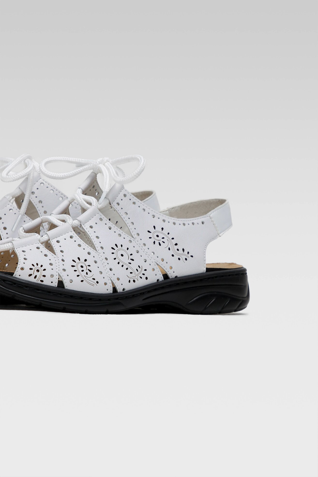 Sneakers Rieker 64515-80 Biały