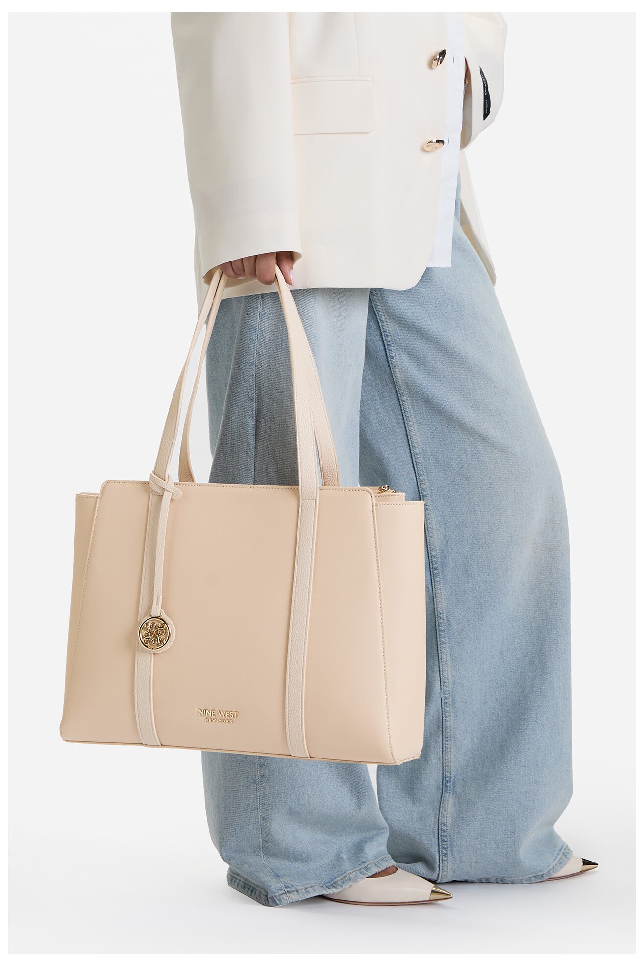 Дамска чанта NINE WEST C-MARYLAND-LDA8570 БЕЖОВ