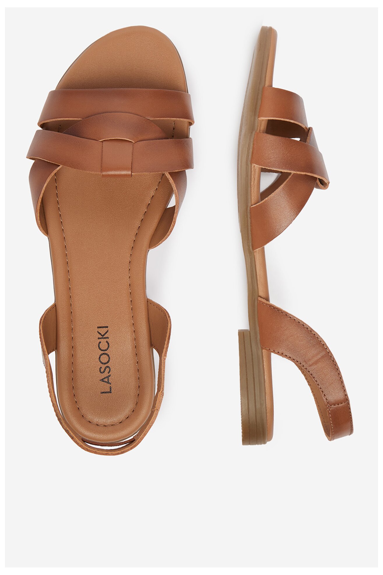 Sandały Lasocki CEO-WI23-RUPIA-14 Camel