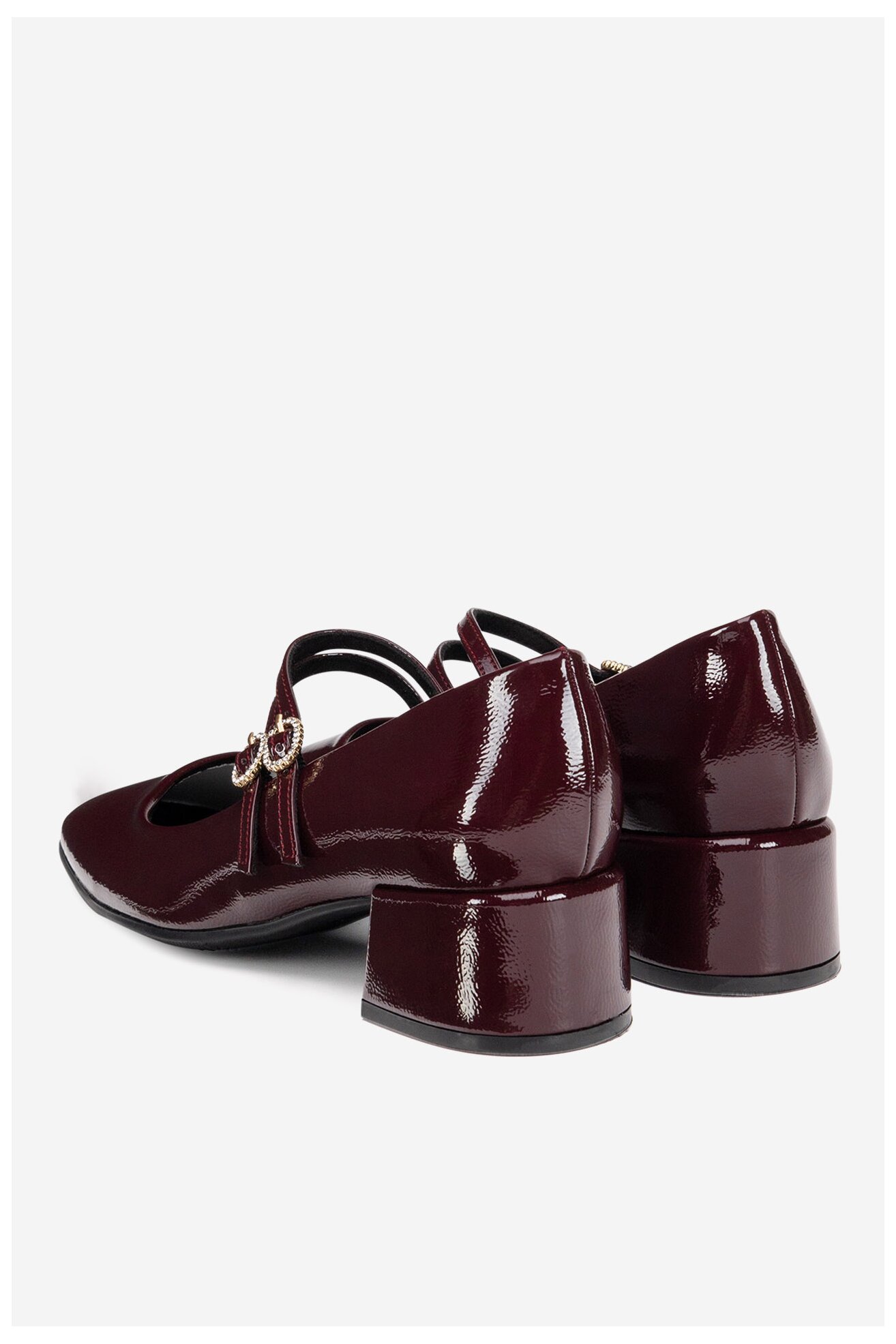 Туфлі-Човники Jenny LH24038-1 БОРДОВИЙ