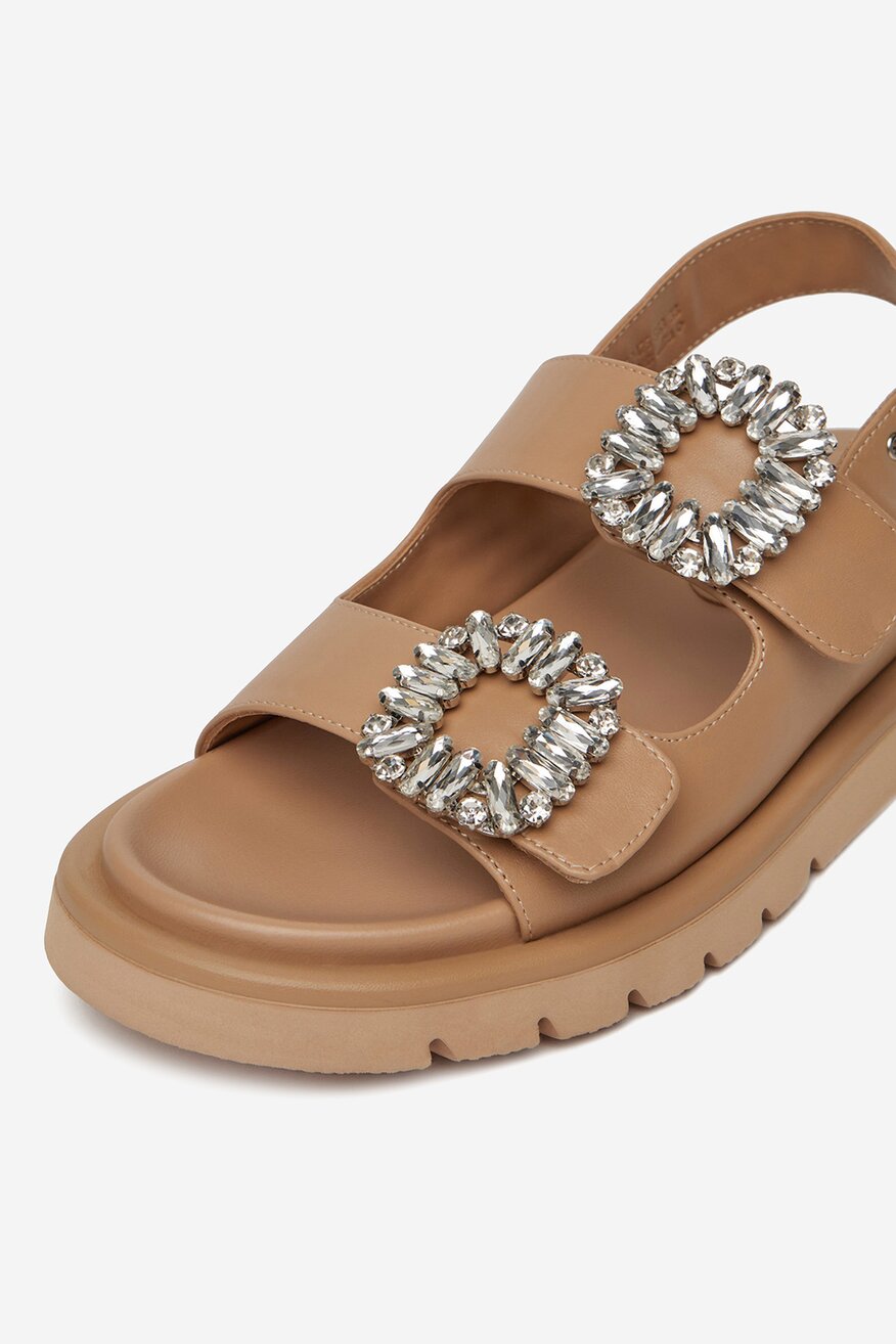 
                Сандалі EVA MINGE БЕЖЕВИЙ - 5903698602509