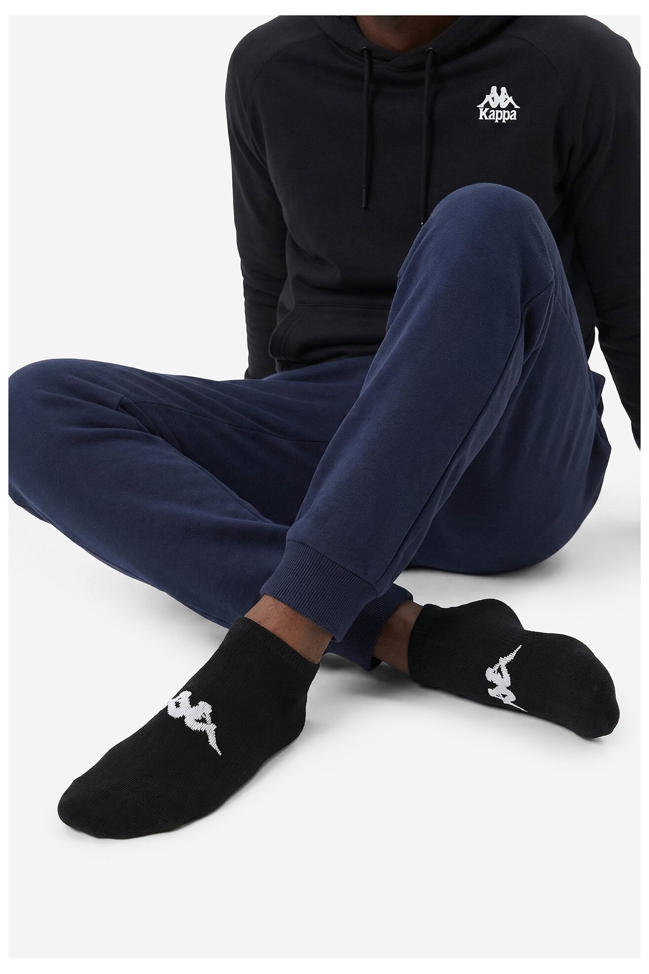 Чорапи Kappa Z4441_AW24 (3-PACK) ЧЕРЕН