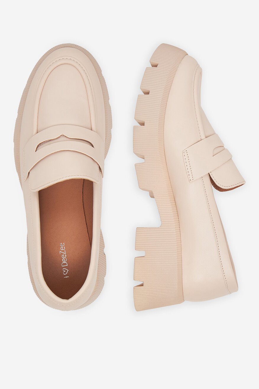 Mokasyn DeeZee S-D2 Beżowy - 5904410768534