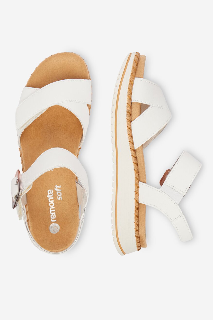 
                Remonte - Sandały skórzane - 5906751745564