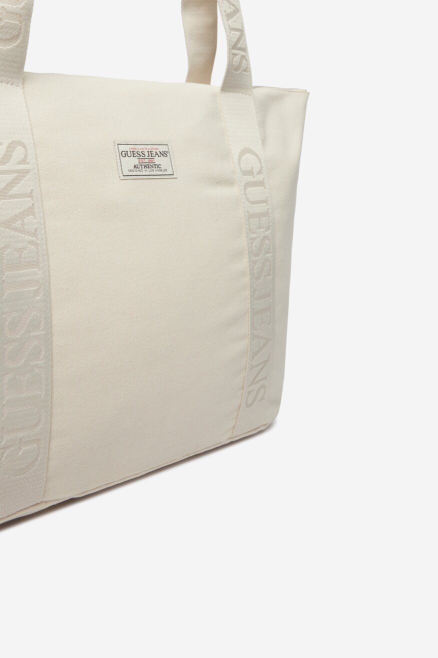 
                Сумка З Ремінцем GUESS JEANS БЕЖЕВИЙ - 5907964022558