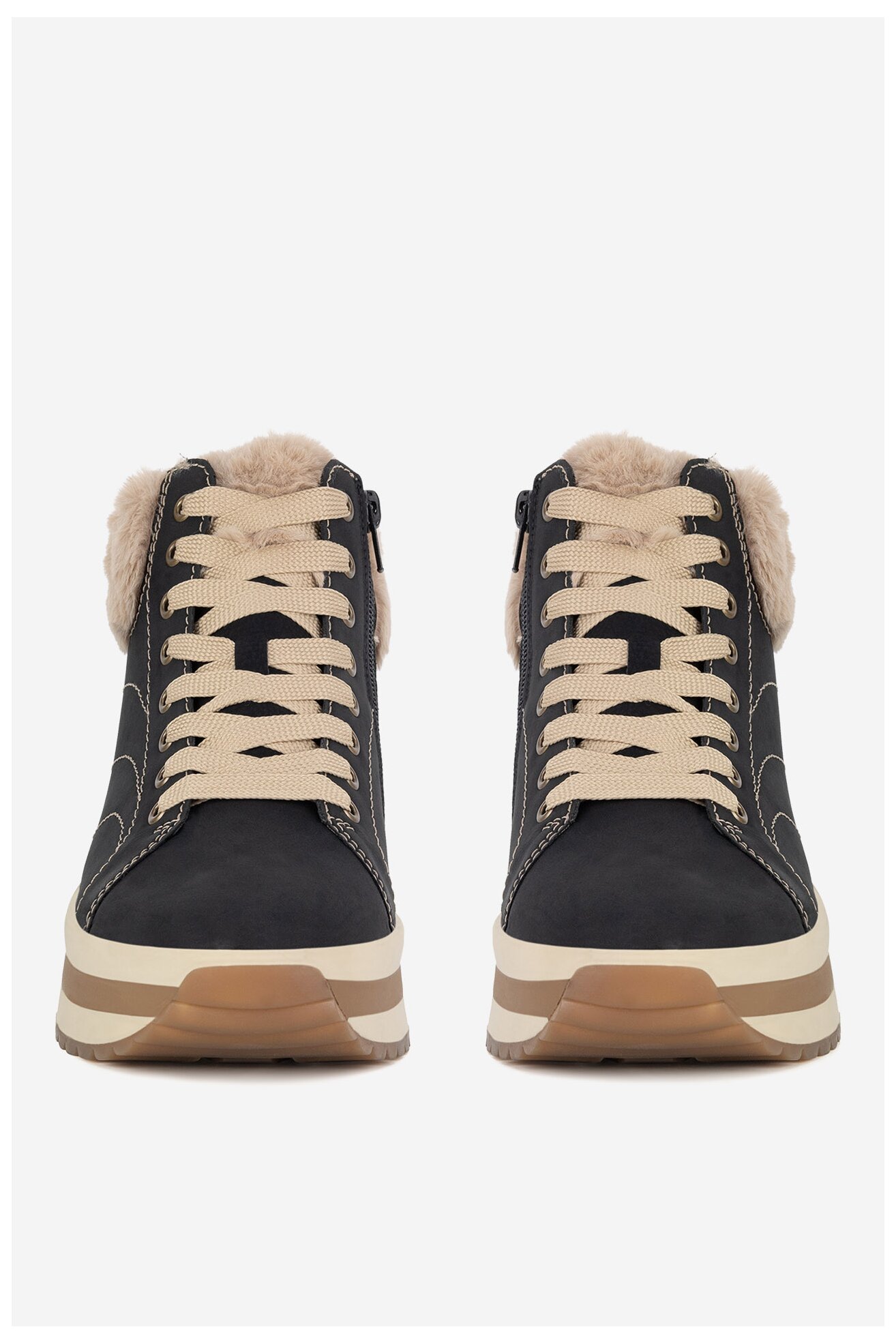 Trzewiki Rieker Revolution Lifestyle W0961-01 Czarny