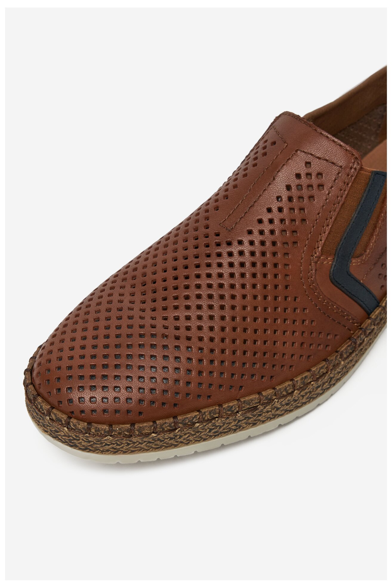 Espadrilky Rieker B5297-24 HNĚDÁ