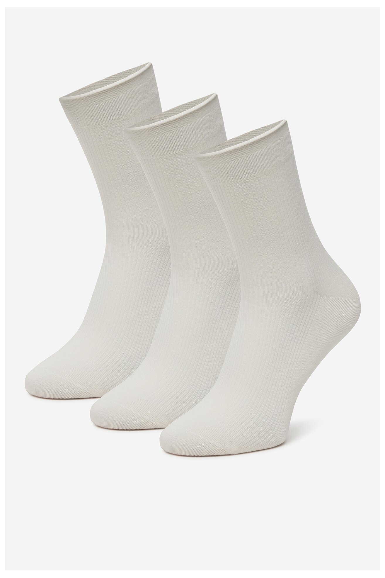 Skarpetki NINE WEST BR_NW_01_Z_SS25 (3 PACK) WHITE Biały
