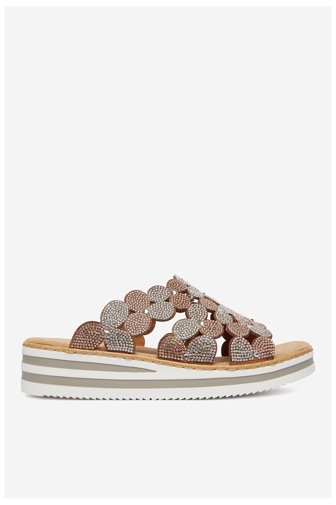 Джапанки Rieker CEO-V02R8-90 ЗЛАТИСТ