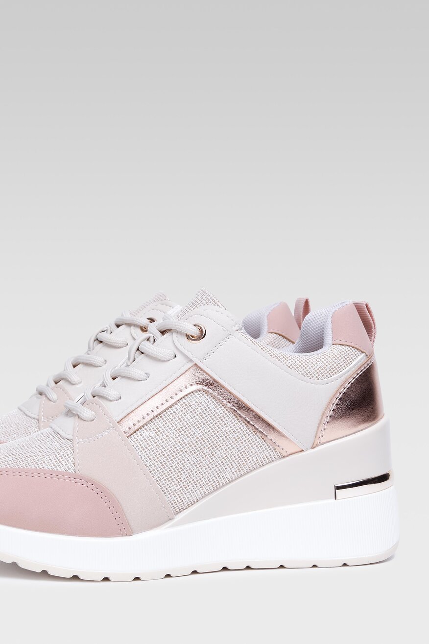 Jenny Fairy - Sneakersy na koturnie - 5904862279688