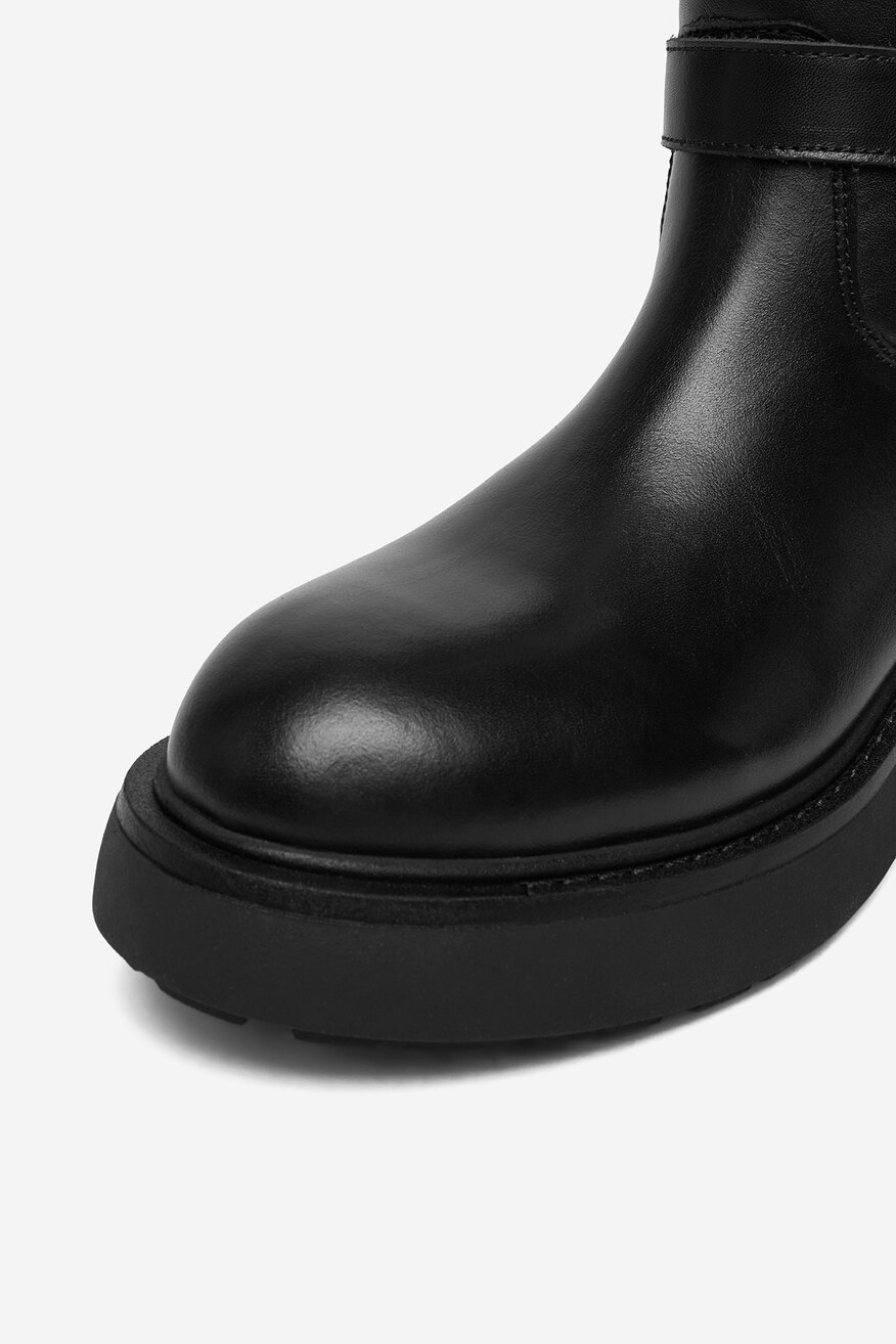 
                Badura - Botki skórzane - 5906751418956