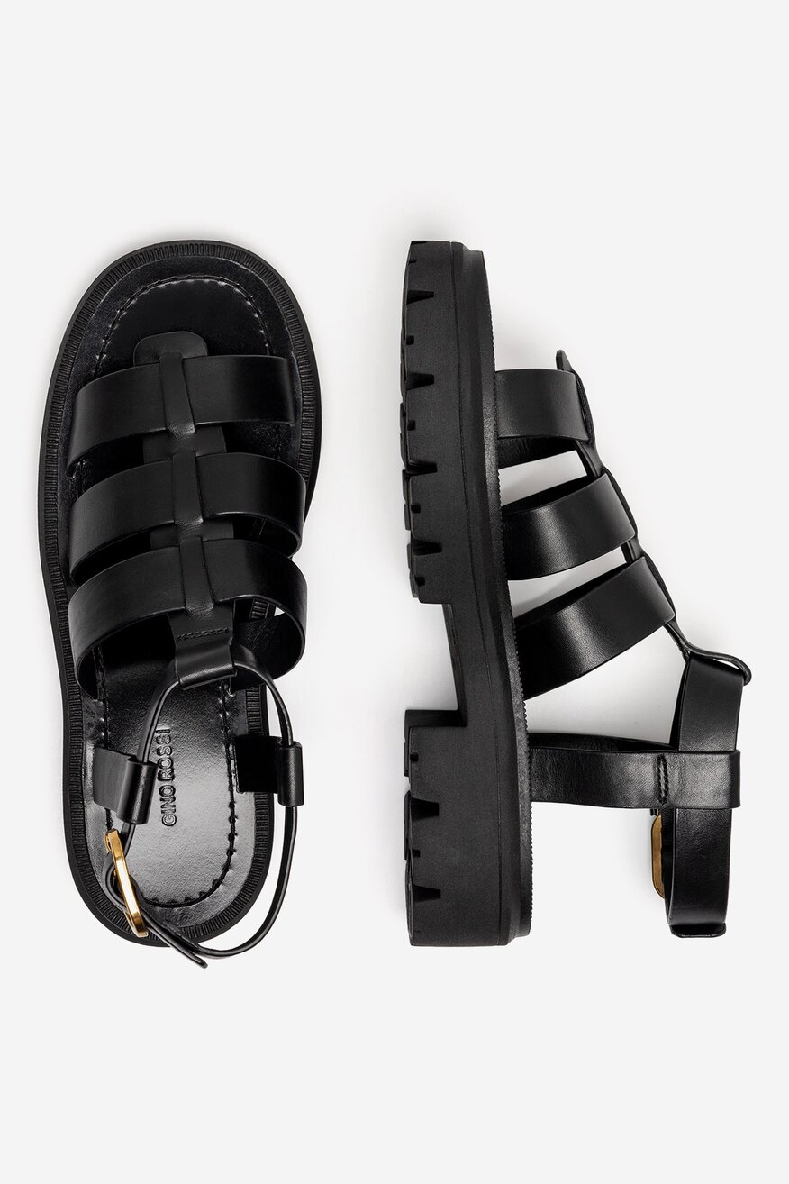 
                Gino Rossi - Skórzane sandały - 5905588430018