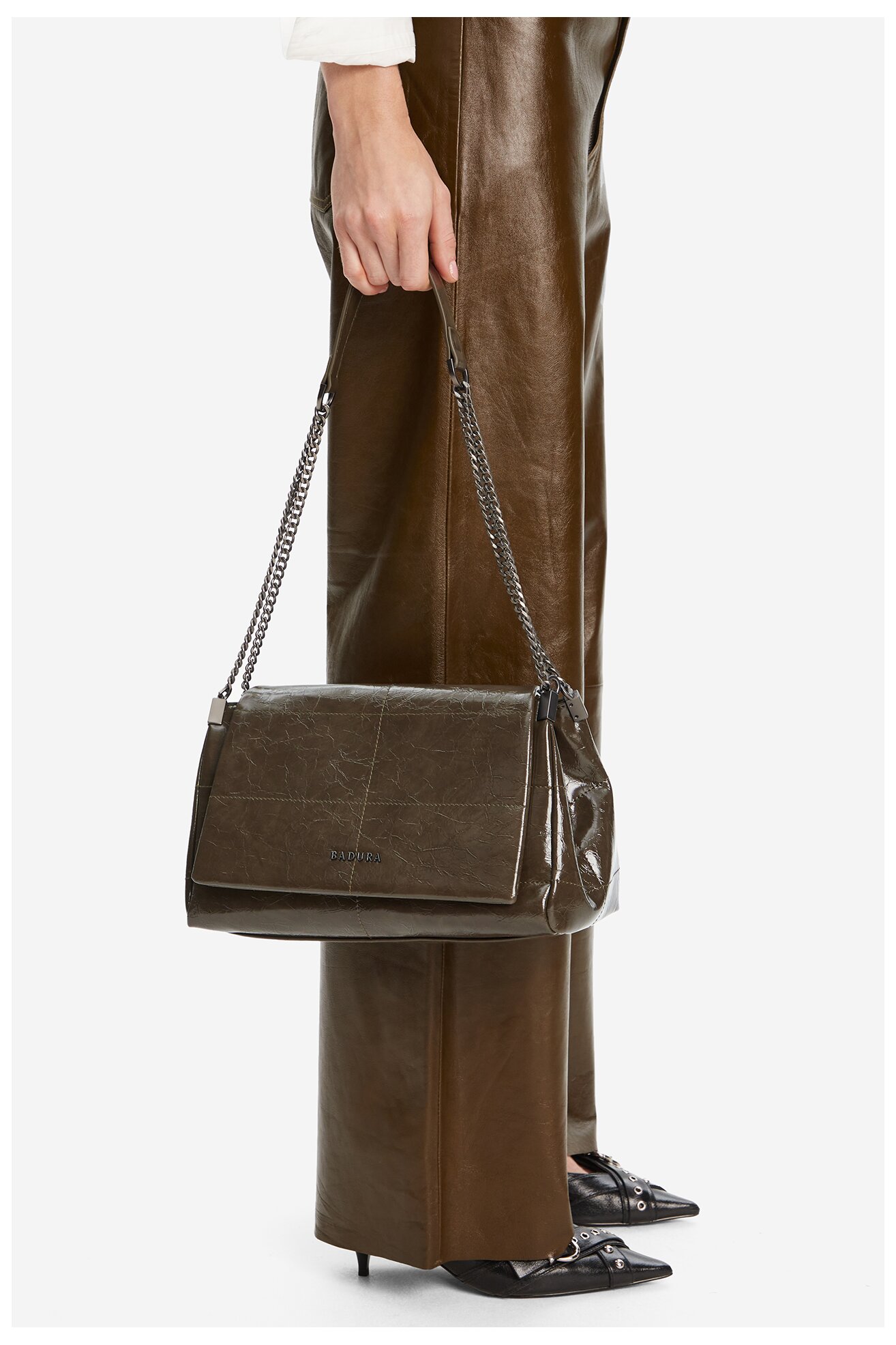 Kézitáska Badura C-AILA-LDA7951 KHEKI