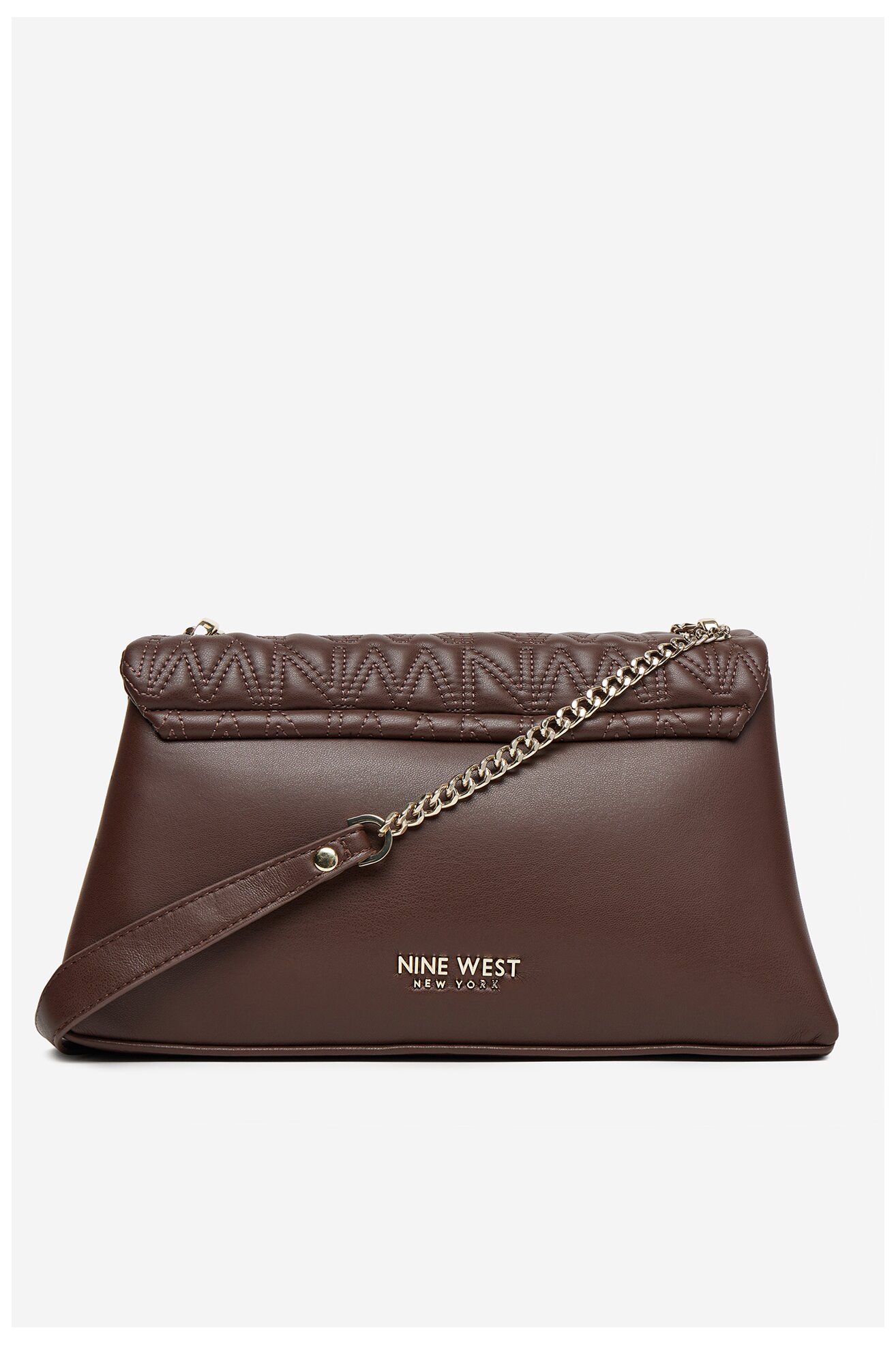 Kézitáska NINE WEST CEO-MILA-S23788-4 SÖTÉTBARNA