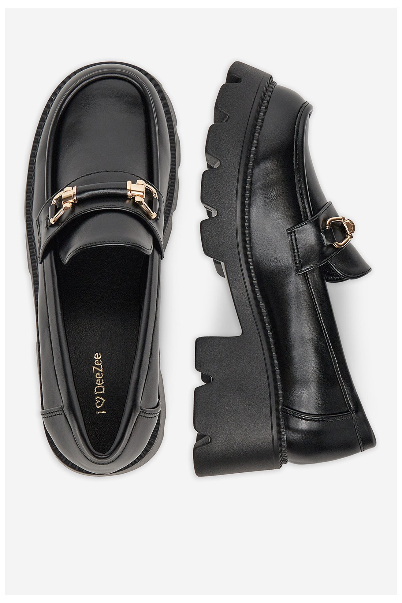 Mokasyn DeeZee FBD-20306 Czarny