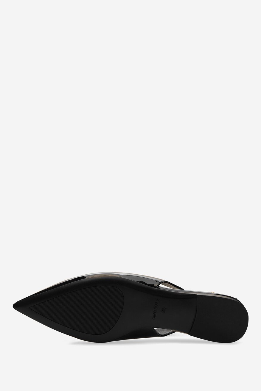 
                Gino Rossi - Baleriny skórzane - 5905588571872