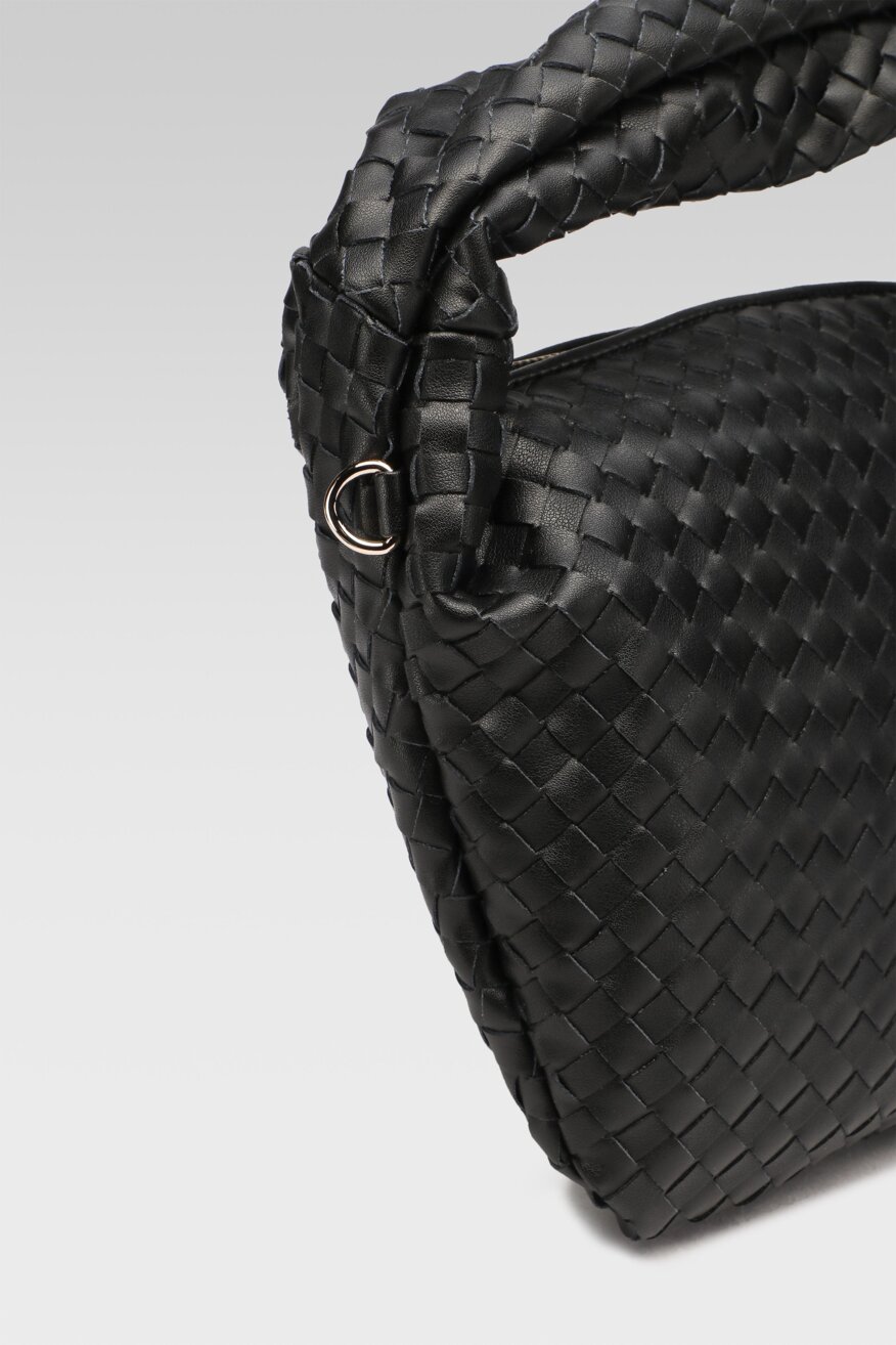 
                Gino Rossi - Torebka skórzana czarna - 5903698604756