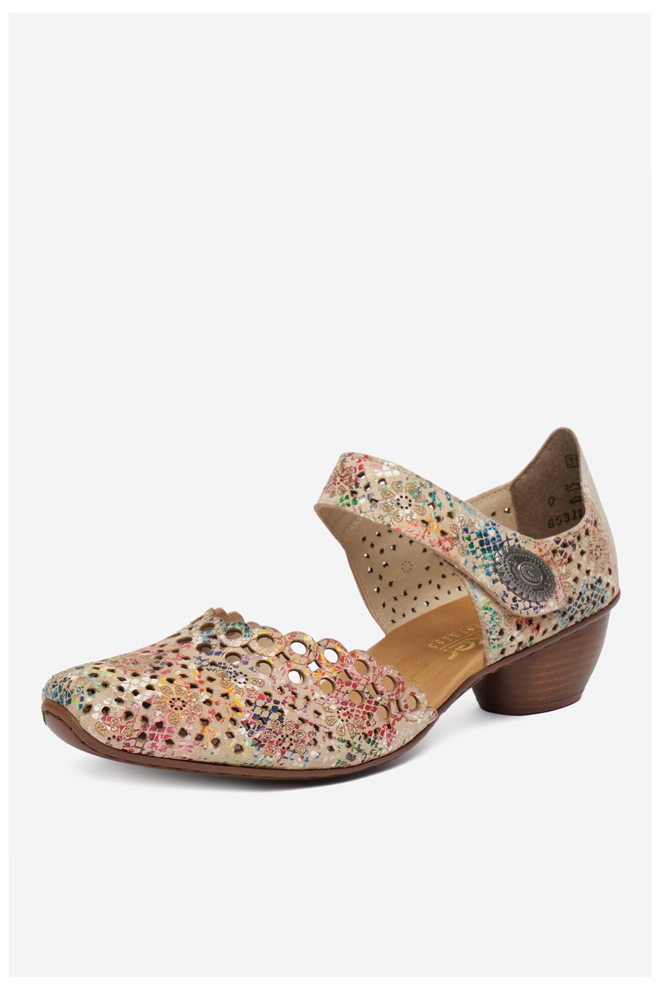 Czółenka Rieker CEO-43753-91 MIX