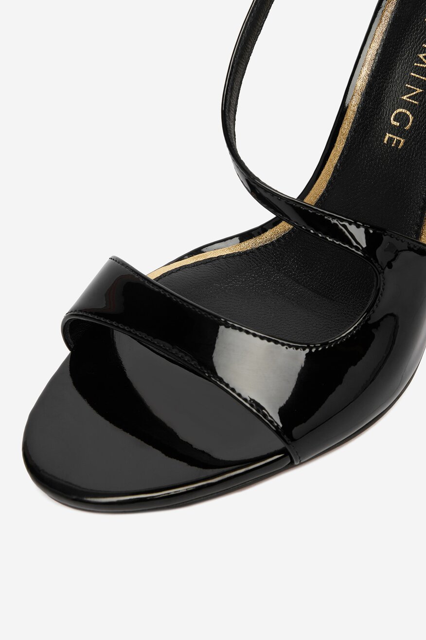 
                EVA MINGE - Sandały skórzane - 5906751813942