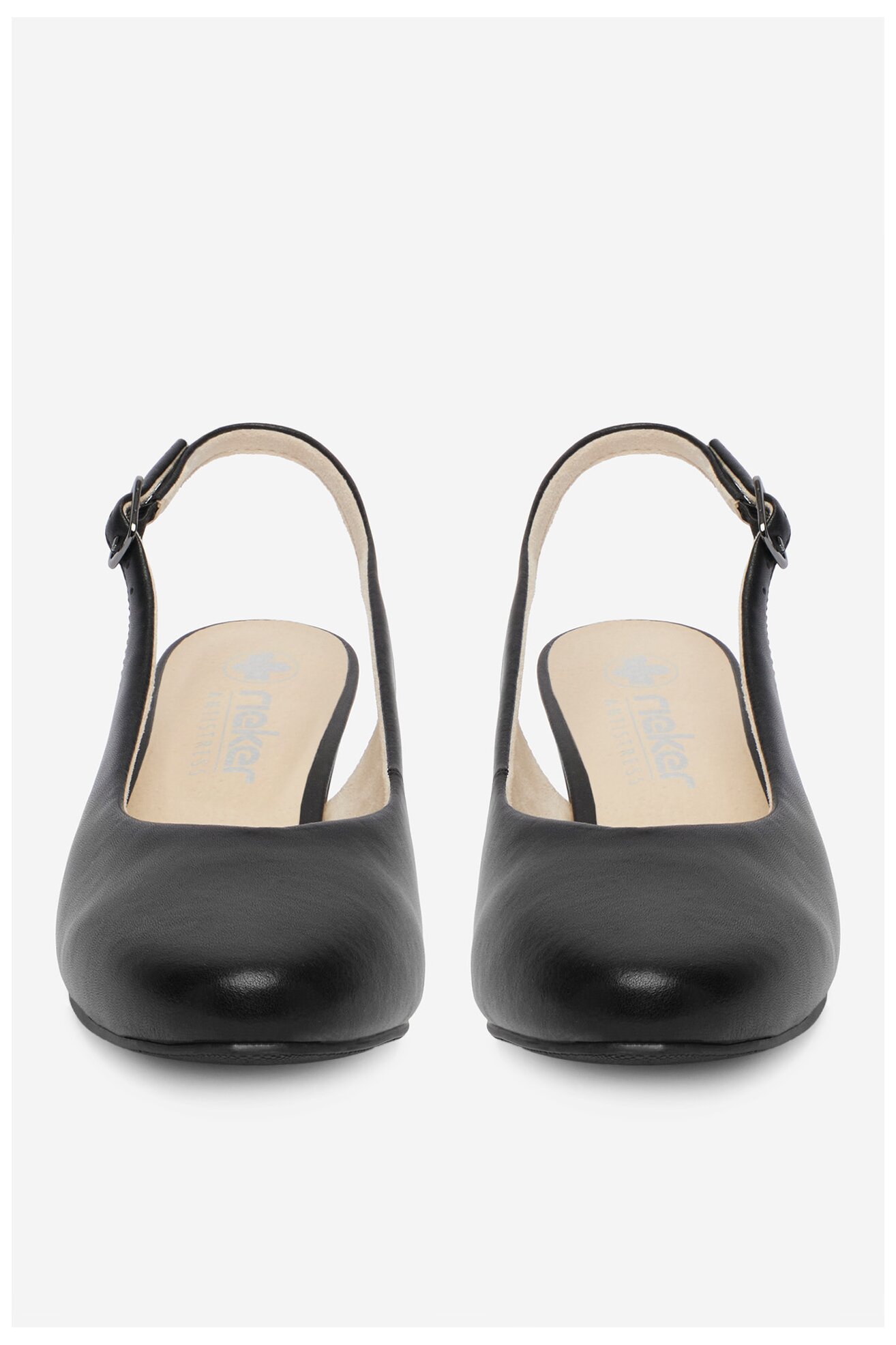 Czółenka Rieker CEO-44651-00 Czarny