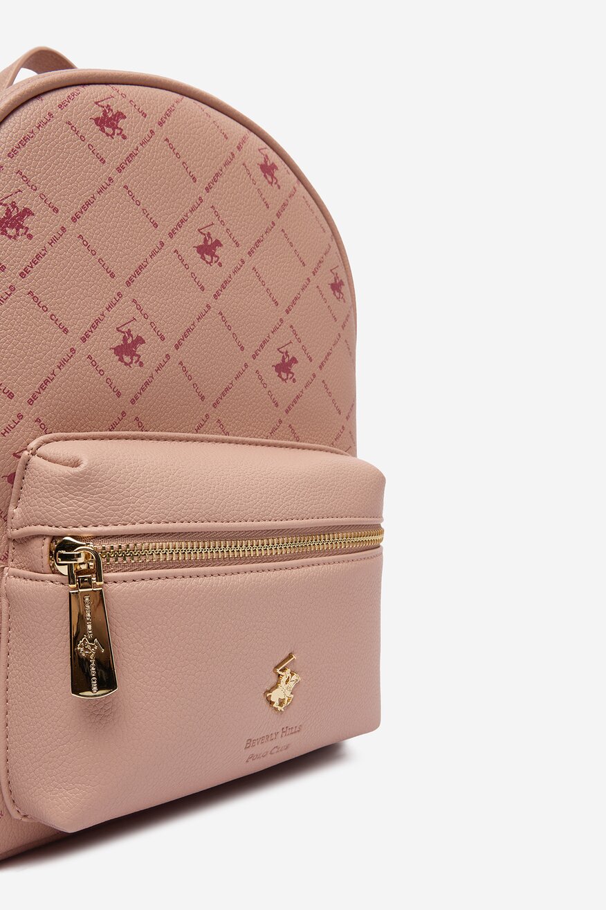 Hátizsák Beverly Hills Polo Club CSONTSZÍNŰ - 5906751534069