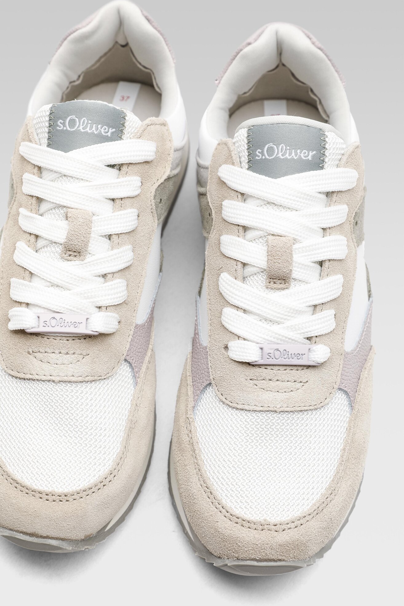 Sneakers S.Oliver RED LABEL 5/5-23603/38 Beżowy