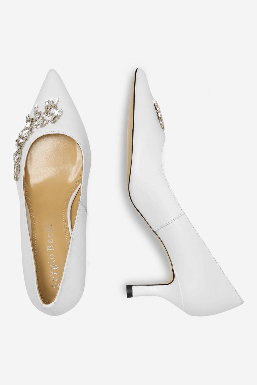 
                Sergio Bardi - Skórzane czółenka - 5905588273530