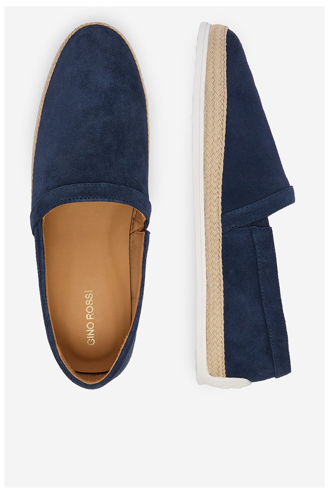 Espadryle Gino Rossi EO-TOMO-01 126AM Granatowy