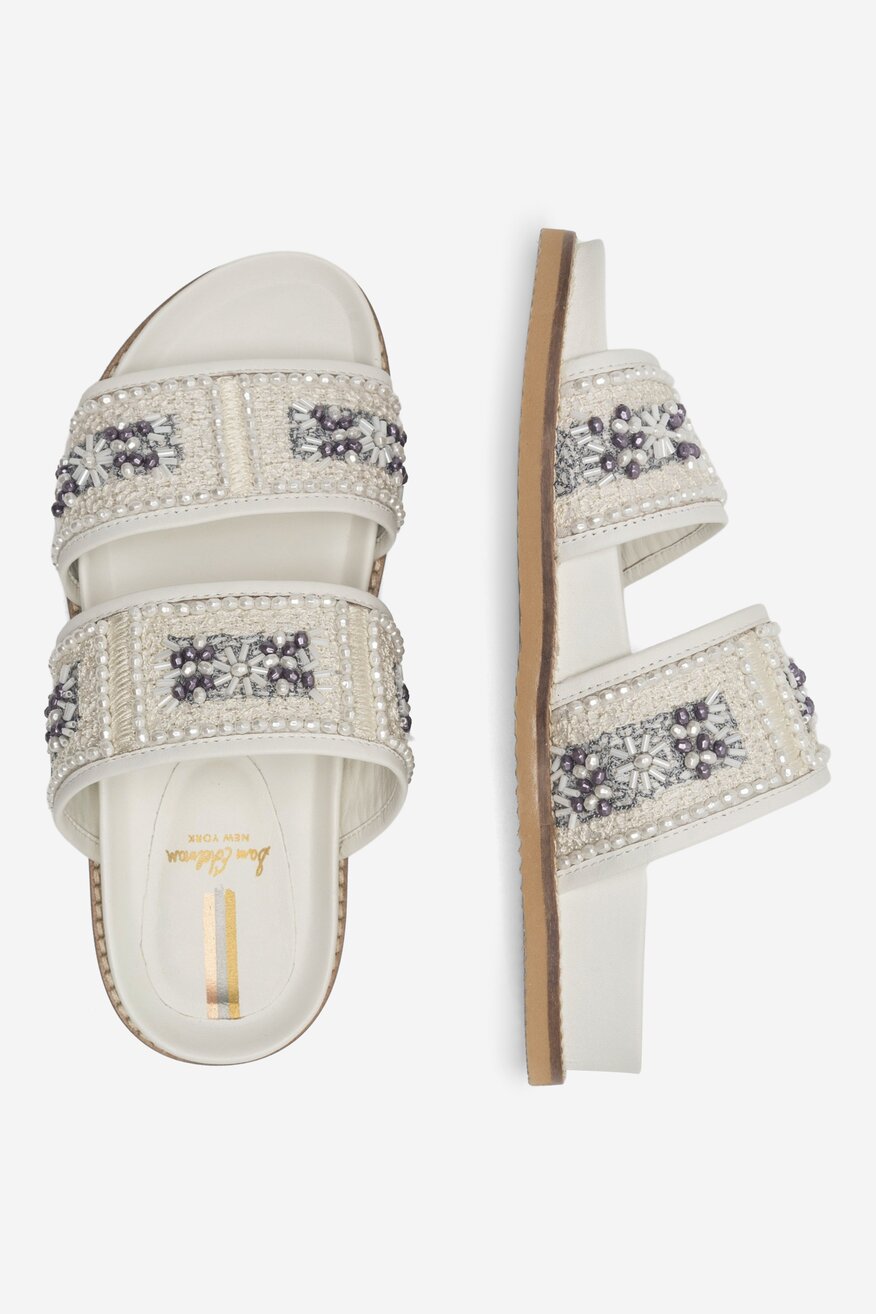 SAM EDELMAN - Klapki skórzane - 2230042238347