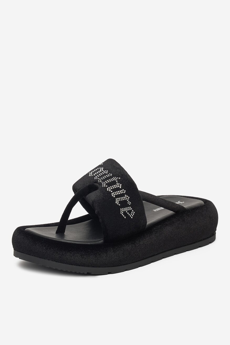 Juicy Couture - Klapki na platformie - 5906751063453