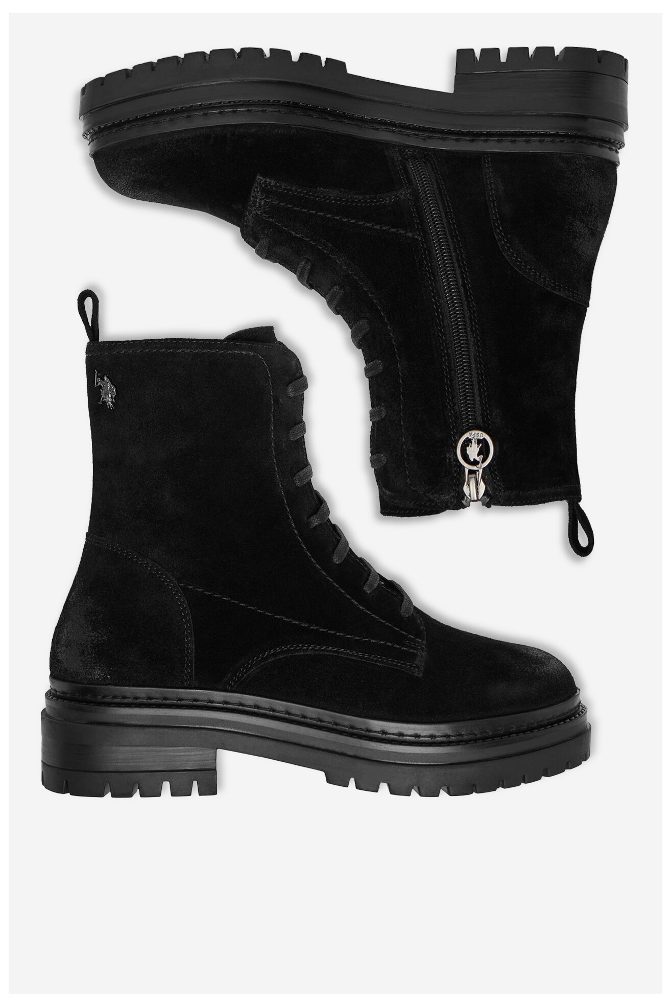 Trzewiki U.S. POLO ASSN. CEO-VIZAG002W/EL1 Czarny