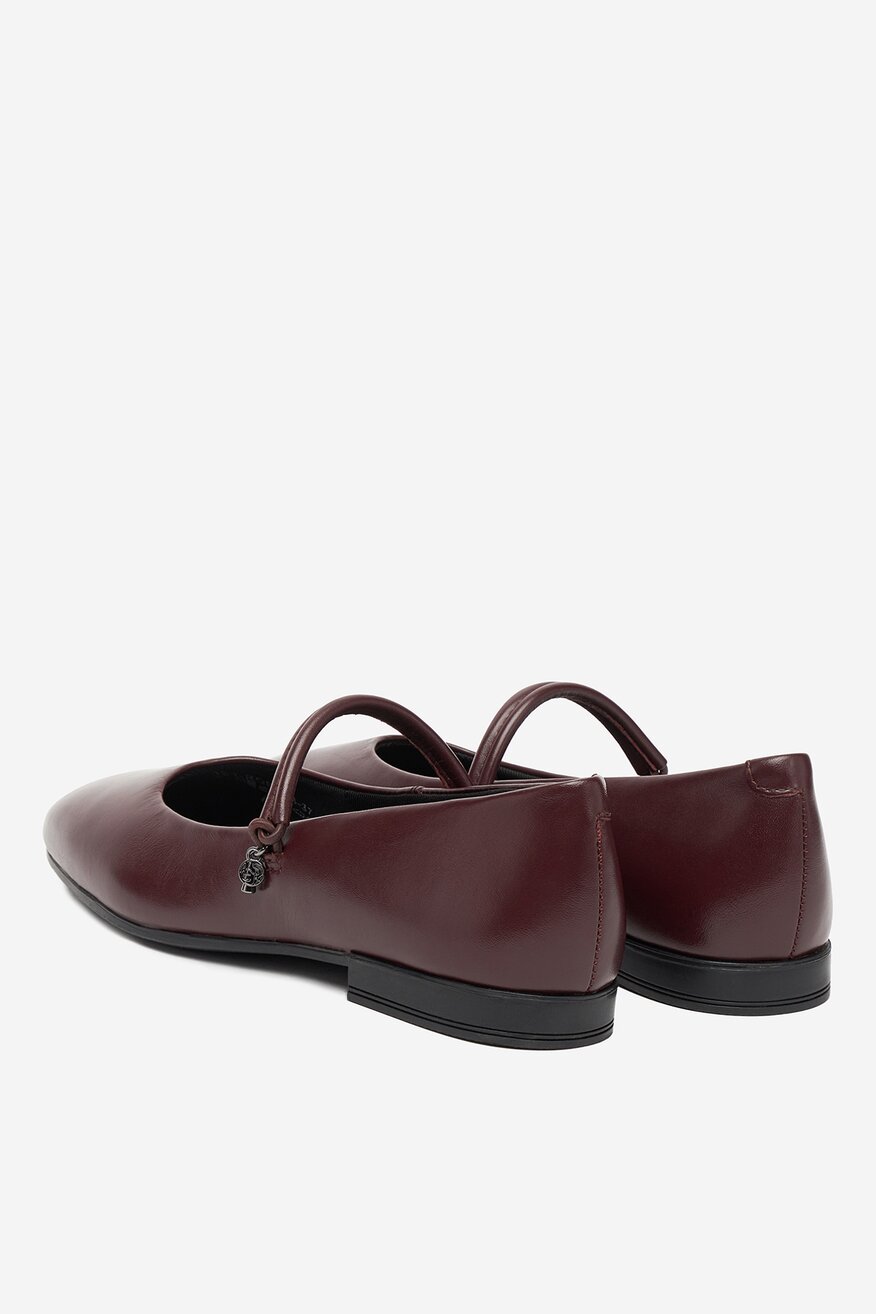 Baleríny Lasocki BORDÓ - 5906751231999