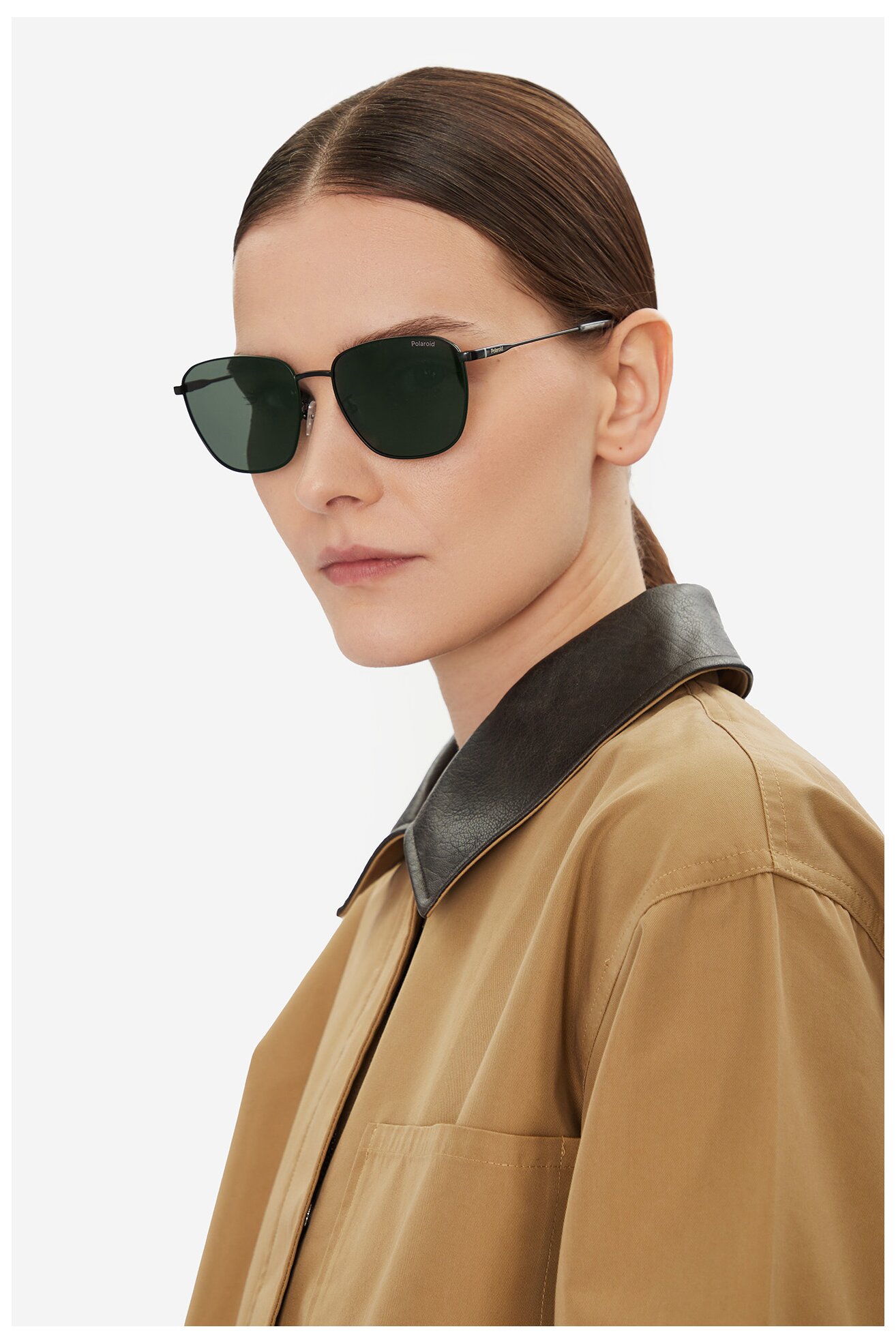 Okulary unisex Polaroid C PLD 4159/G/S/XN Czarny