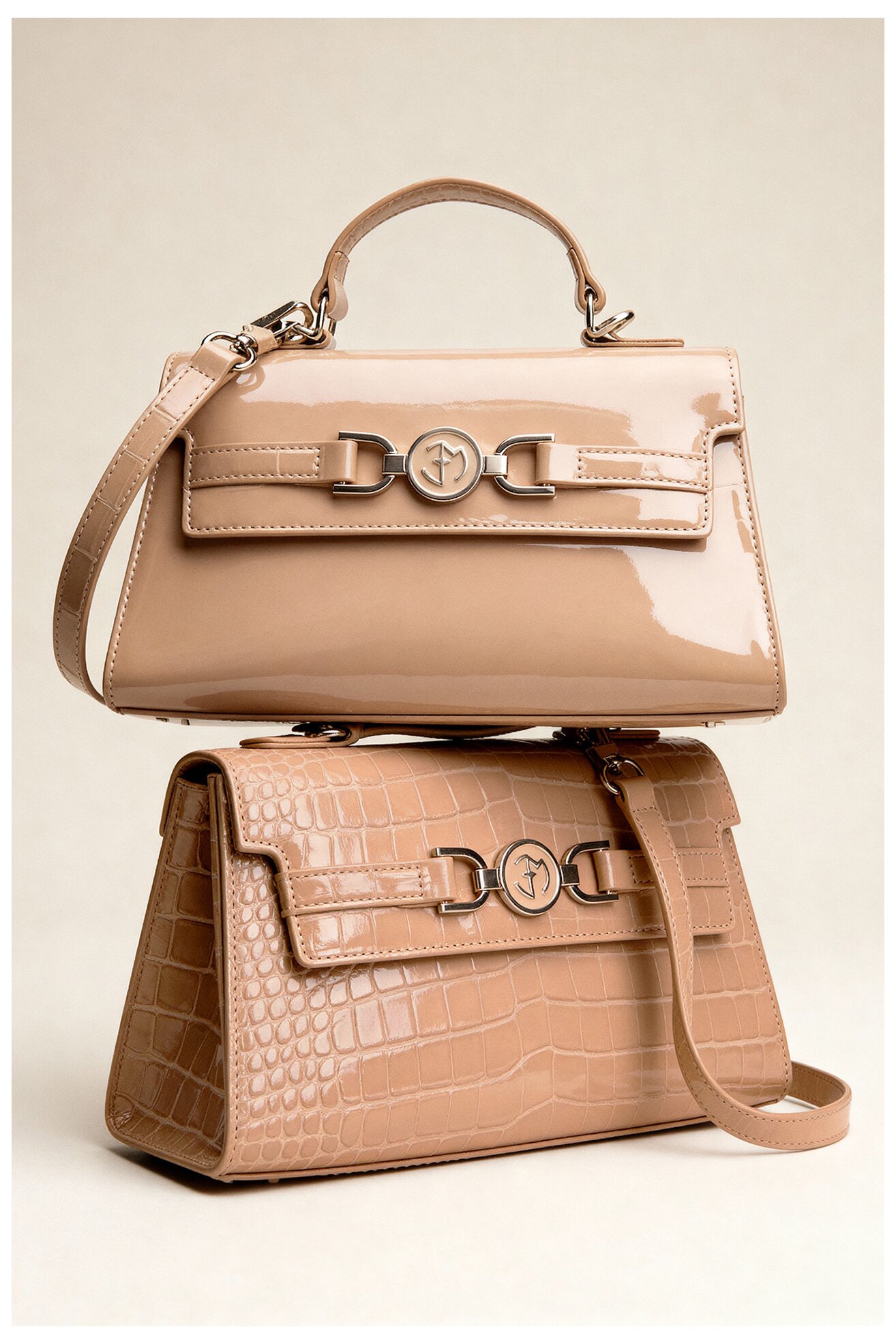 Сумка З Ремінцем EVA MINGE EO-AMANI-KY160 БЕЖЕВИЙ