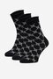 Zokni NINE WEST CEO_BR_NW_SILVER_01_Z_AW25 (3 PACK) FEKETE
