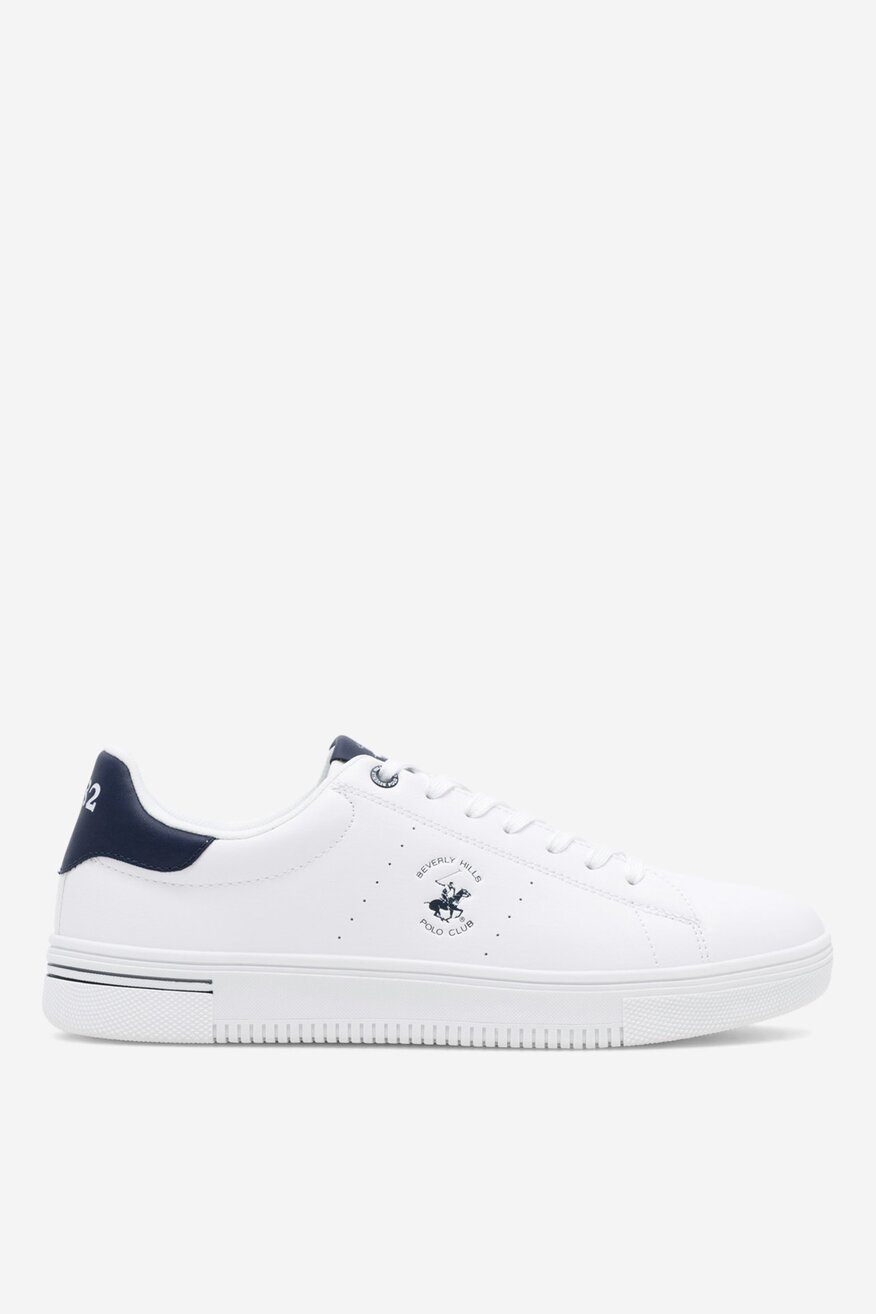 Sneakerși Beverly Hills Polo Club ALB - 5905588426486