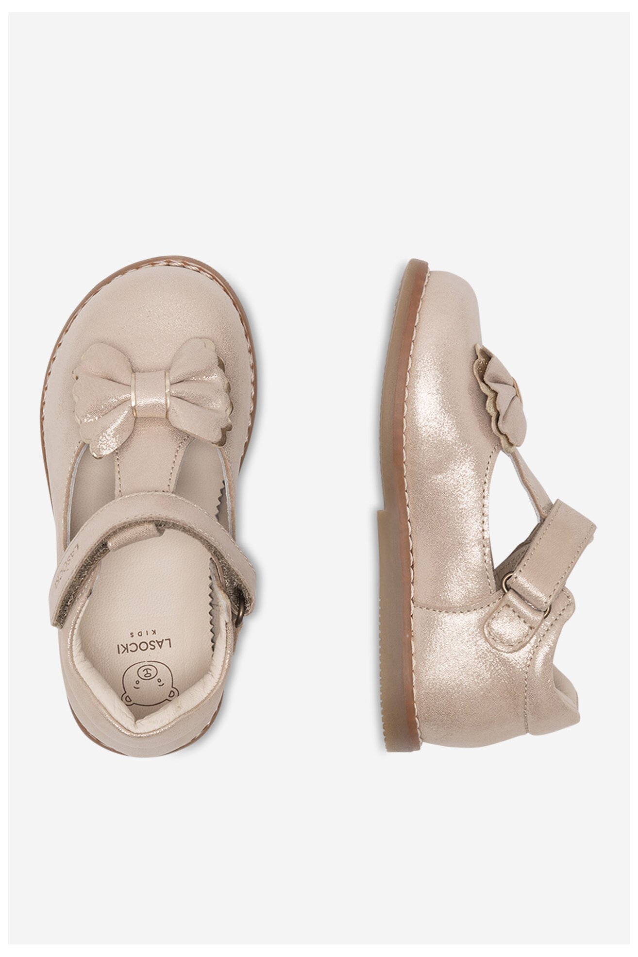 Baleriny Lasocki Kids HAPPY CI12-HAPPY-19 Złoty