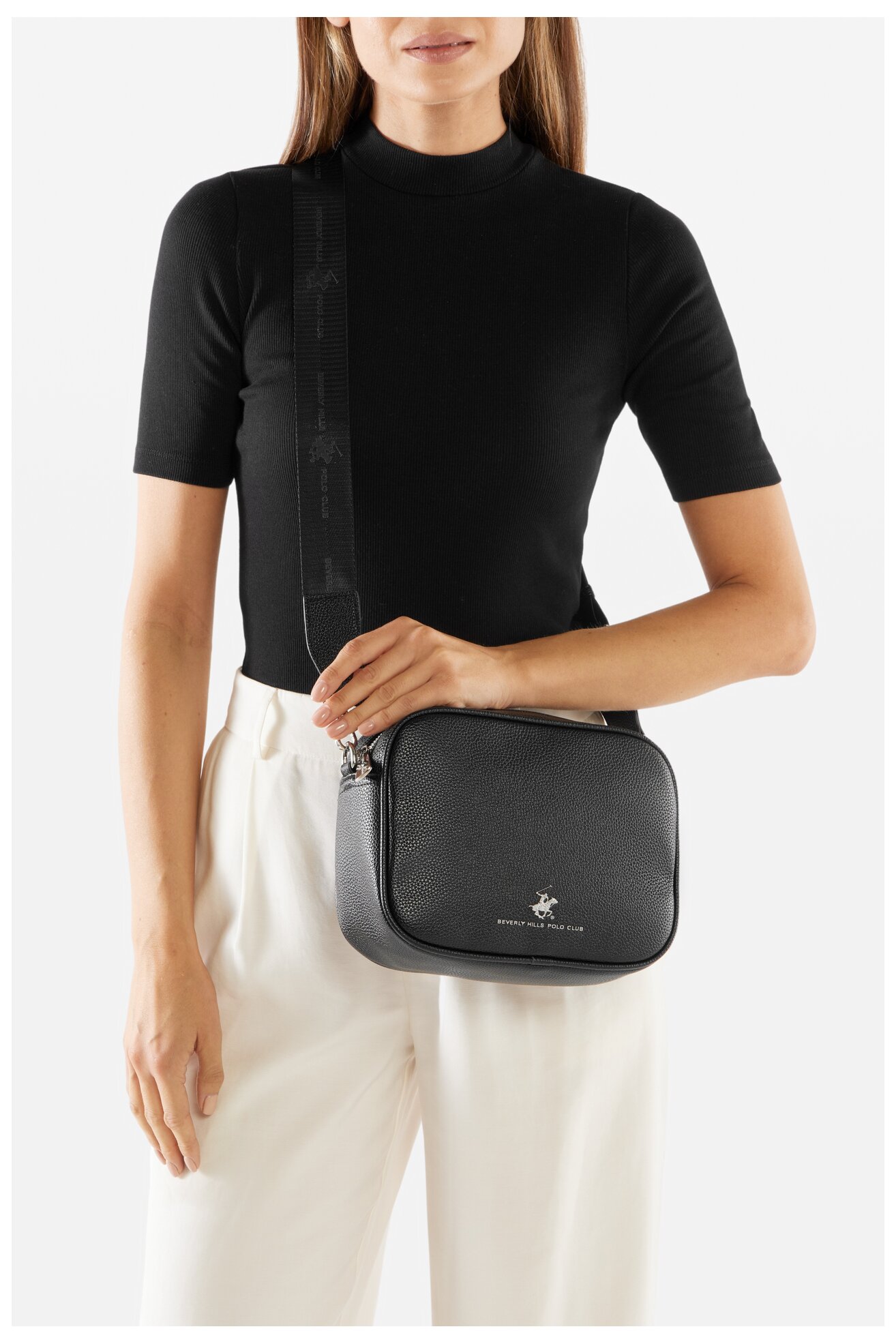 Torebka Beverly Hills Polo Club BHPC-B-007-06 Czarny