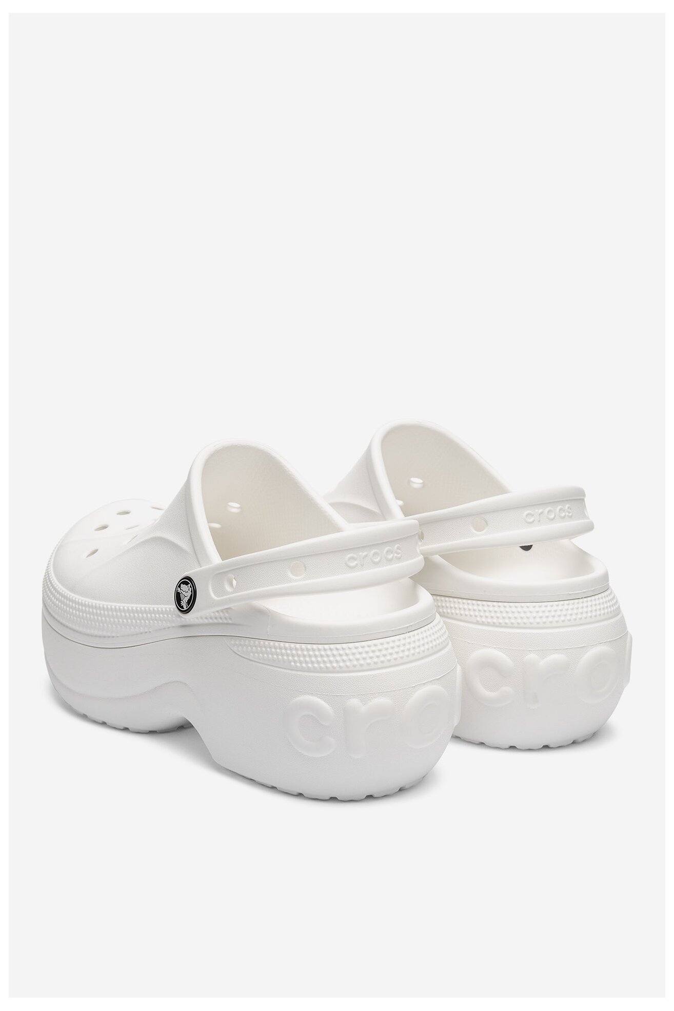 Șlapi pentru bazin Crocs BELLA CLOG 210062-100 ALB