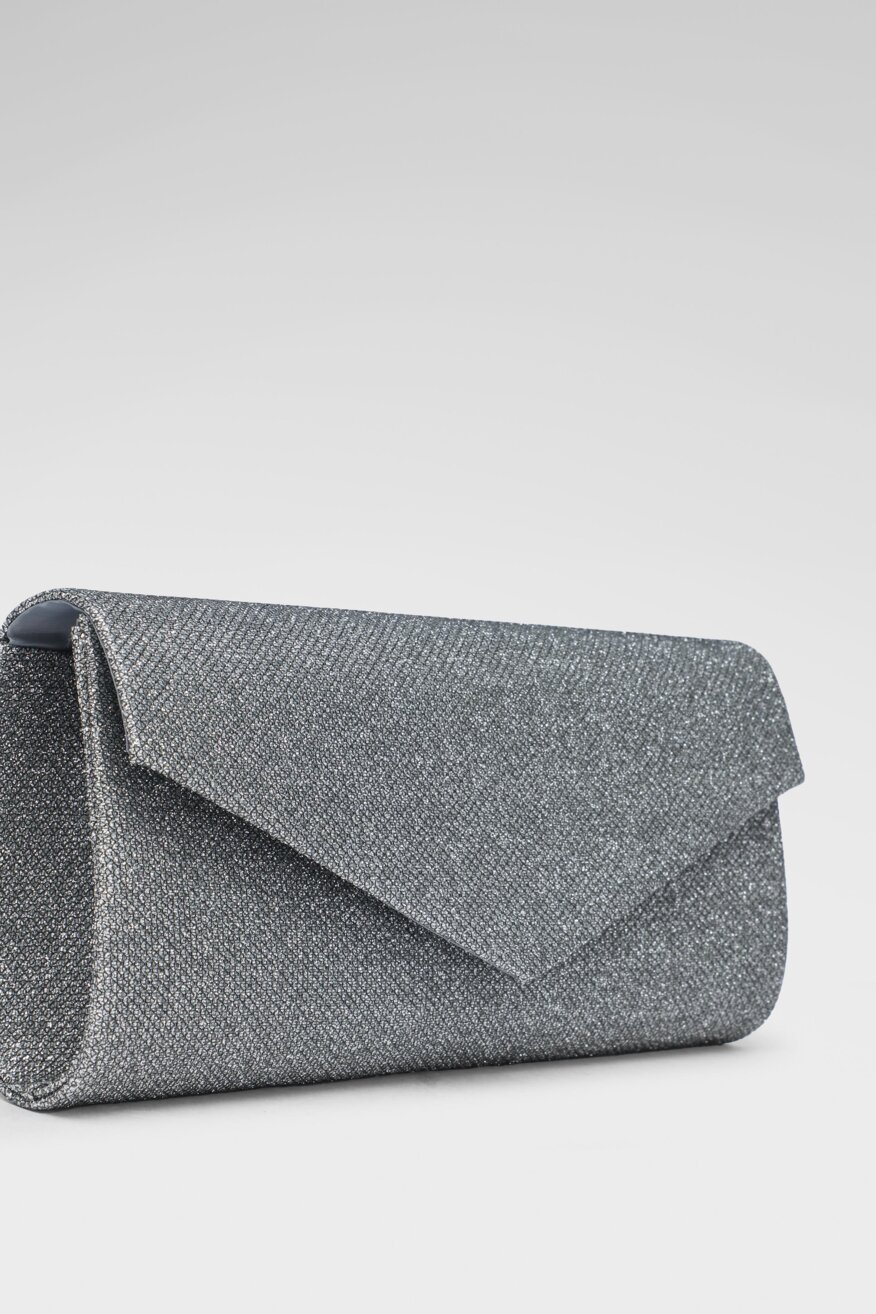 
                Jenny Fairy - Torebka z efektem glitter srebrna - 5903698165899