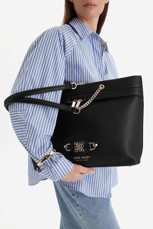 Сумка З Ремінцем NINE WEST EO-LUVIA-LDA8442 ЧОРНИЙ