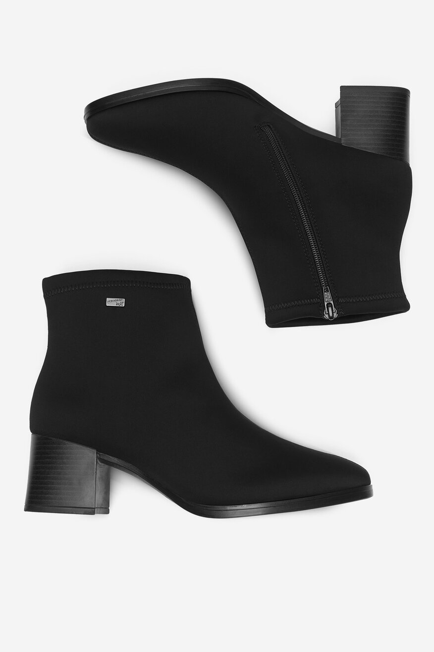 Remonte - Botki ocieplane na słupku - 2230062964790