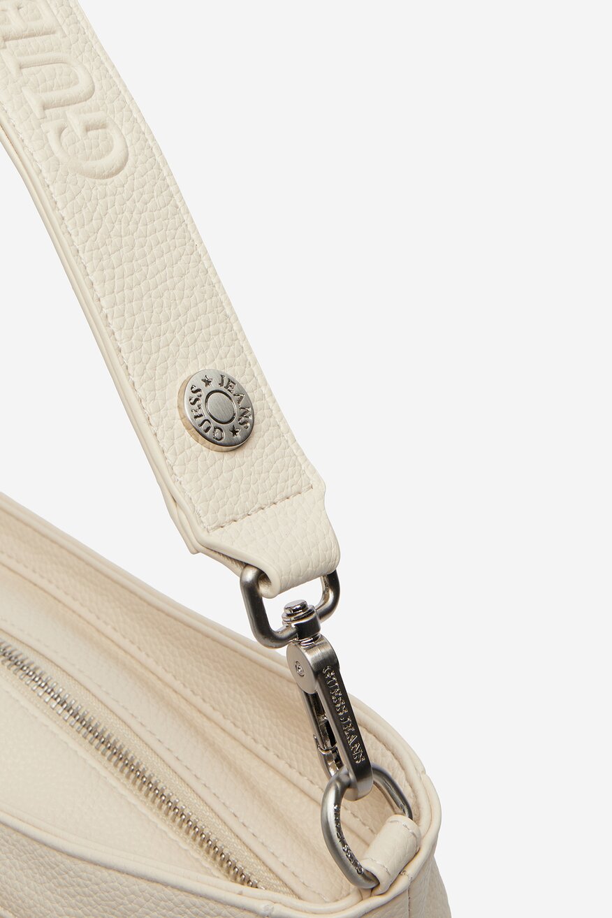 
                Сумка З Ремінцем GUESS JEANS ІВОРИ - 5906751878095