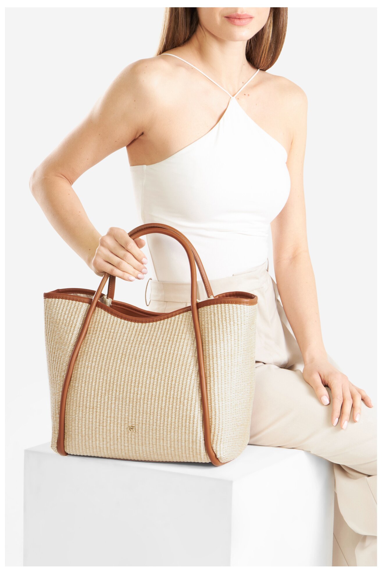 Geantă de mână Gino Rossi TYLO-11 CREM