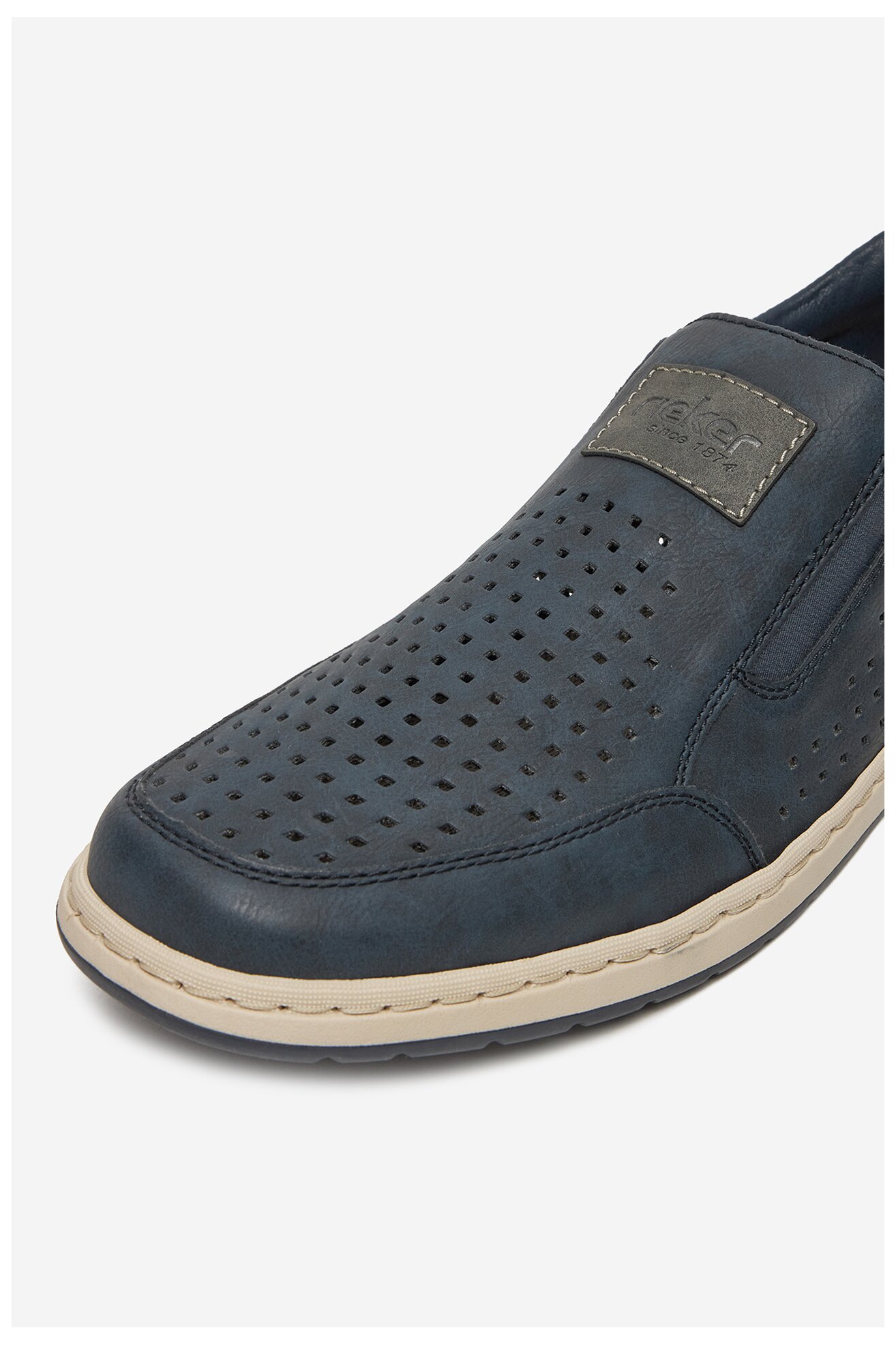 Polobotka Rieker 18267-15 TMAVĚ MODRÁ