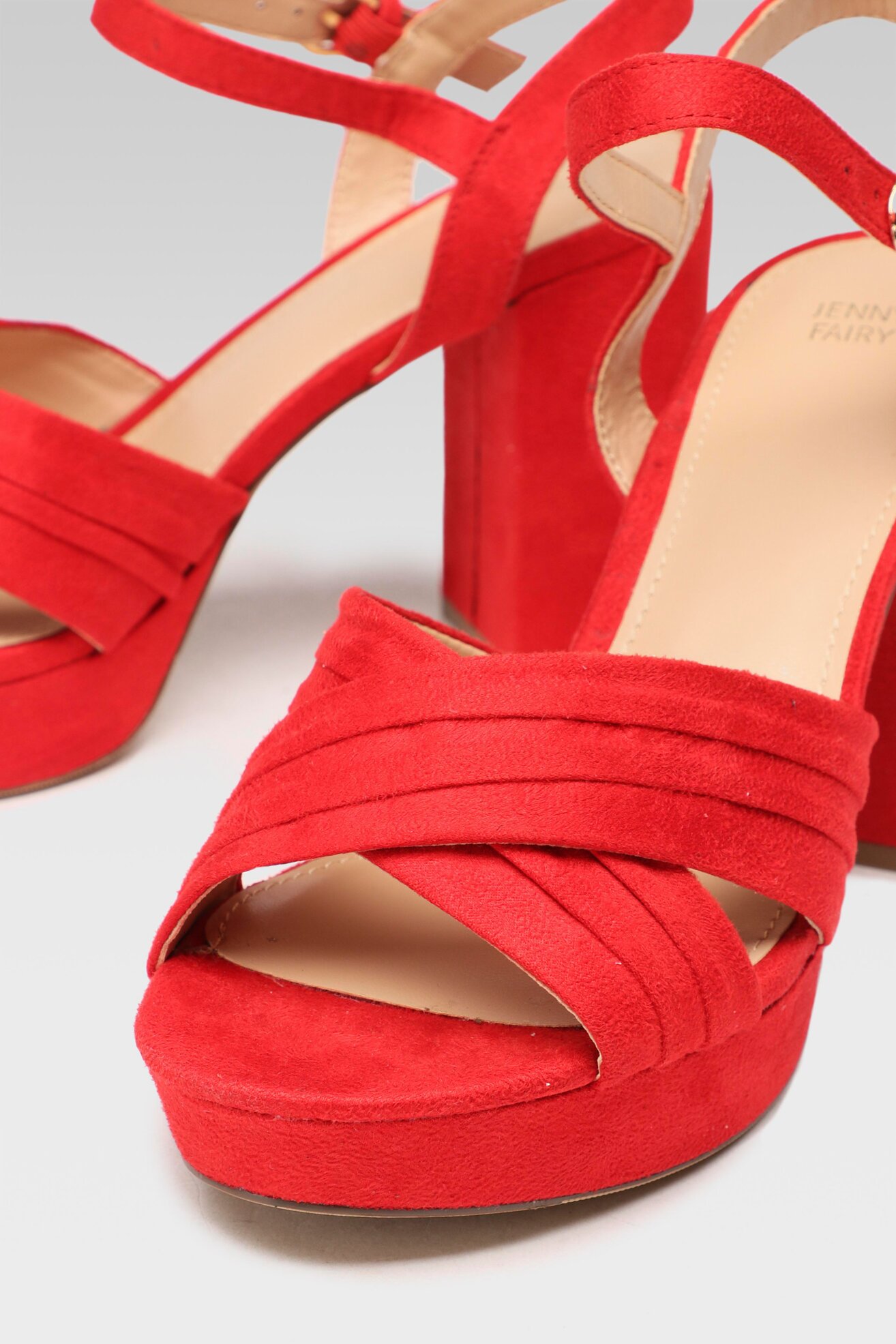 Sandały Jenny Fairy WYL2174-8 Czerwony