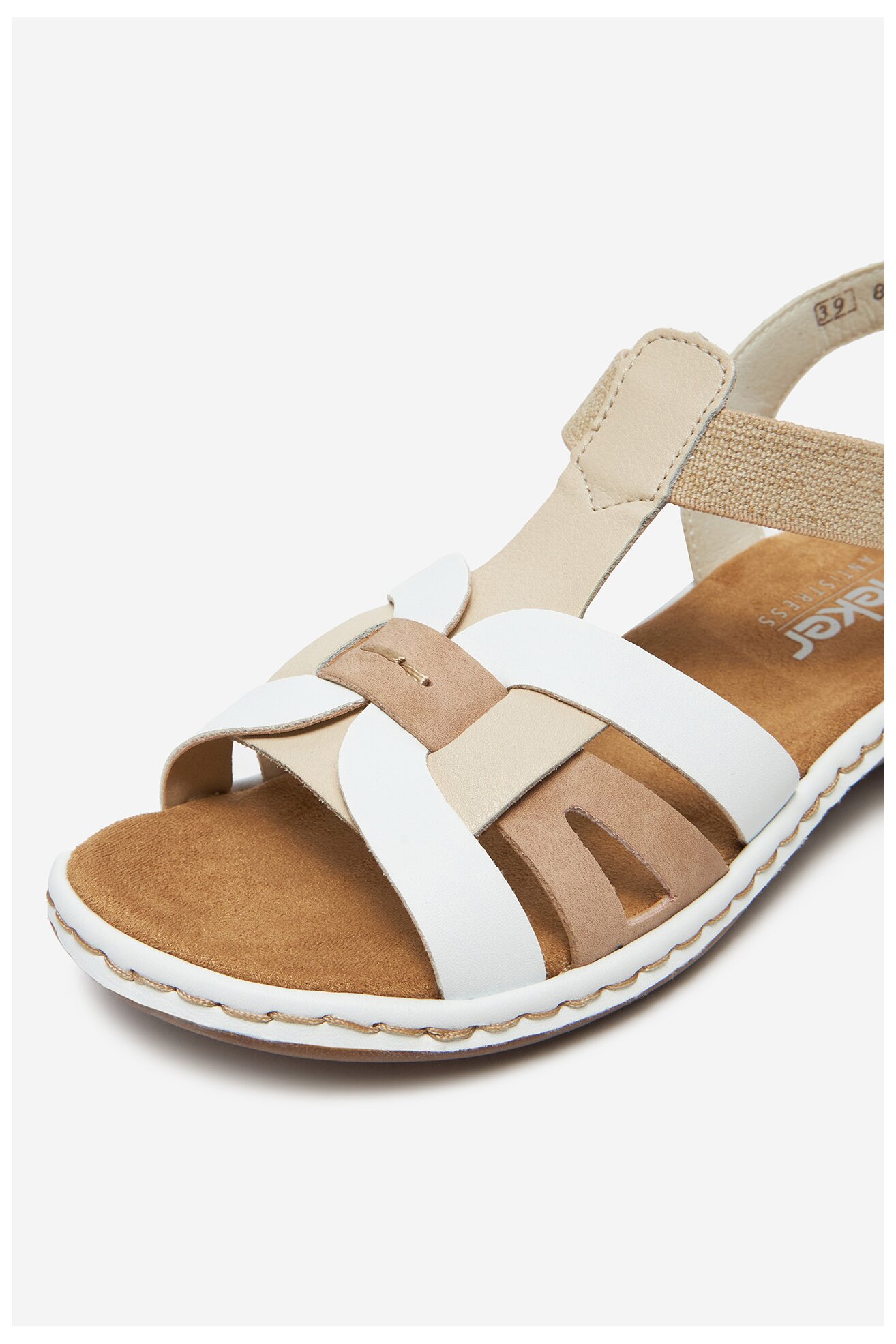Sandały Rieker CEO-65918-81 Biały