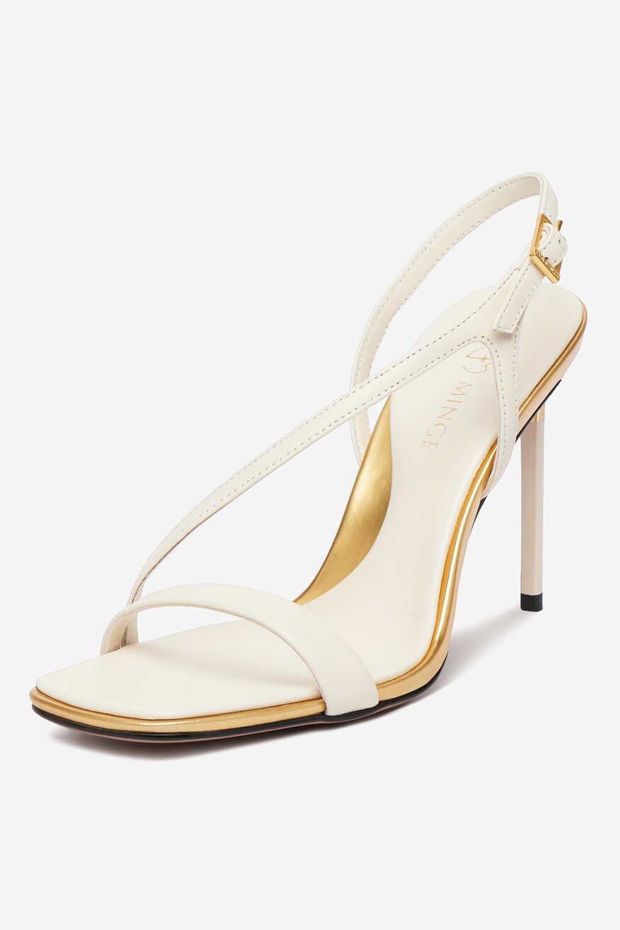 
                EVA MINGE - Sandały skórzane - 5906751796535