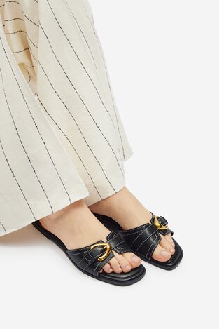 Шльопанець Jenny R080824 ЧОРНИЙ